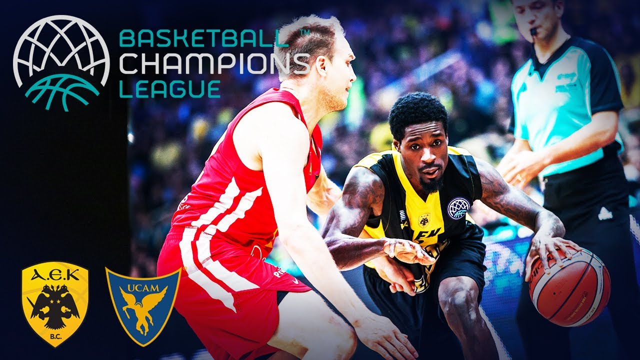 AEK v UCAM Murcia | Re-Live Classic Game | Semi-Final 2017-18 | Basketball Champions League