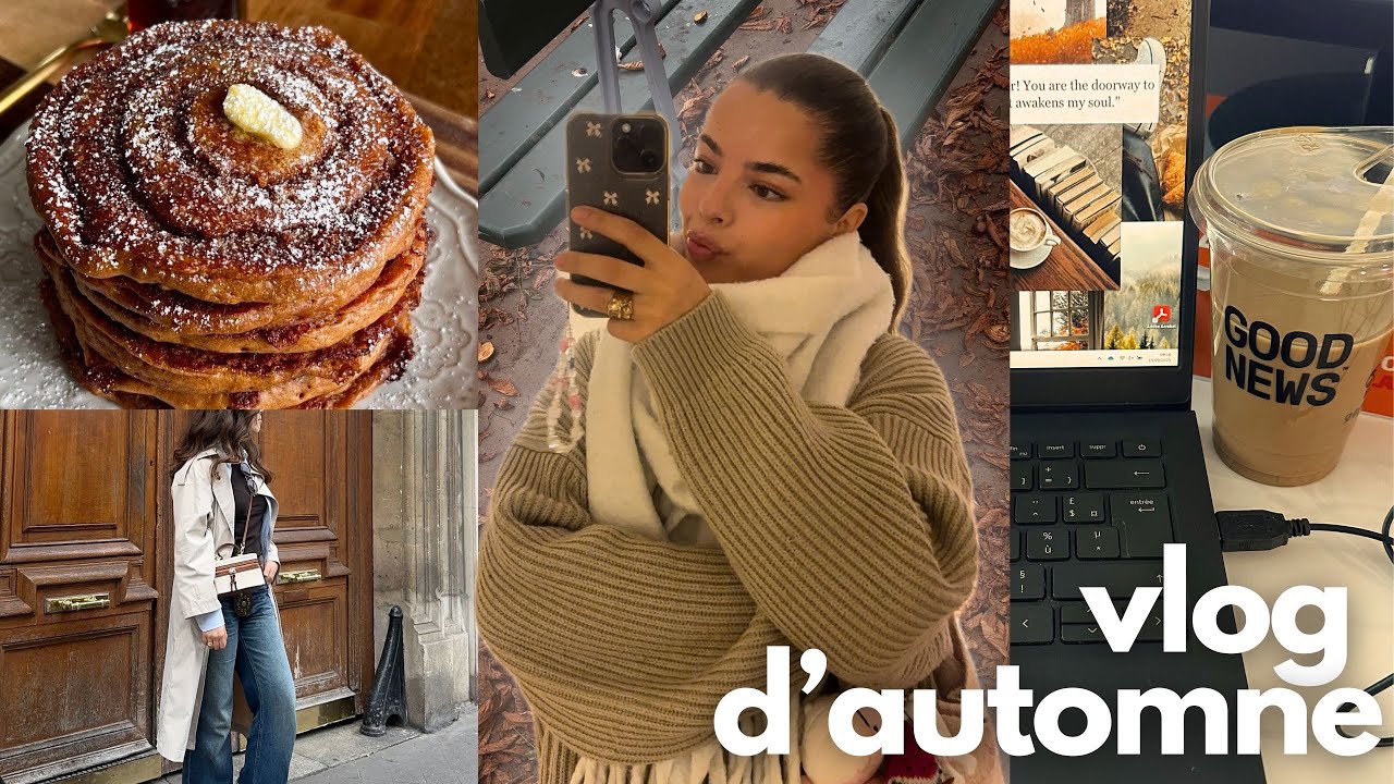 weekly vlog d'automne 🍂 (taff, coffee, pinterest, recette...)