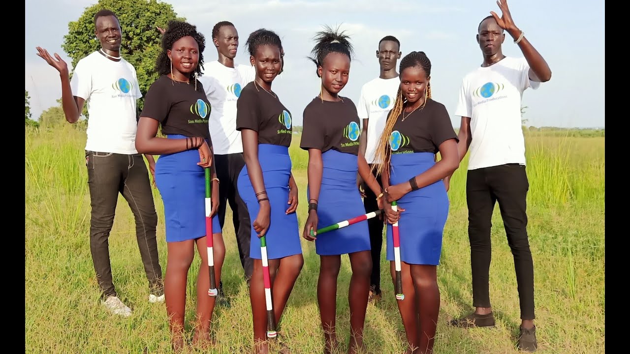 Classic dance by San Media Promoters in Nimule