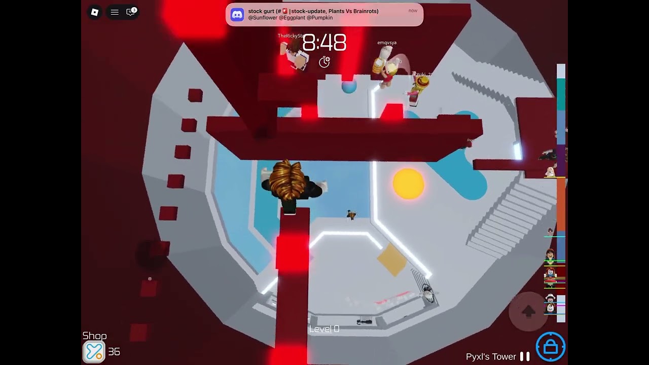 My first video of an obby game!