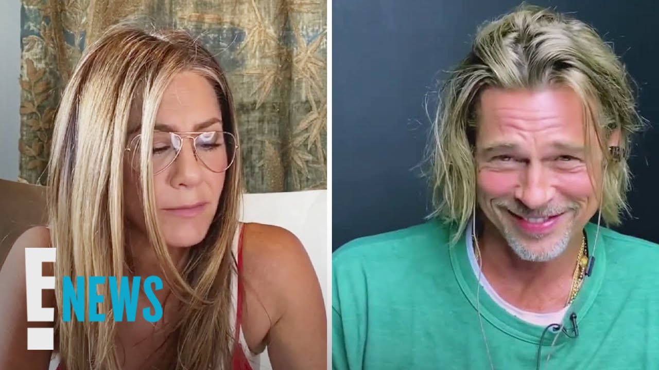 See Jennifer Aniston & Brad Pitt's Flirty Reunion | E! News