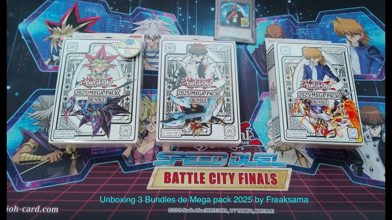Unboxing 3 Bundles de Mega pack 2025 by Freaksama