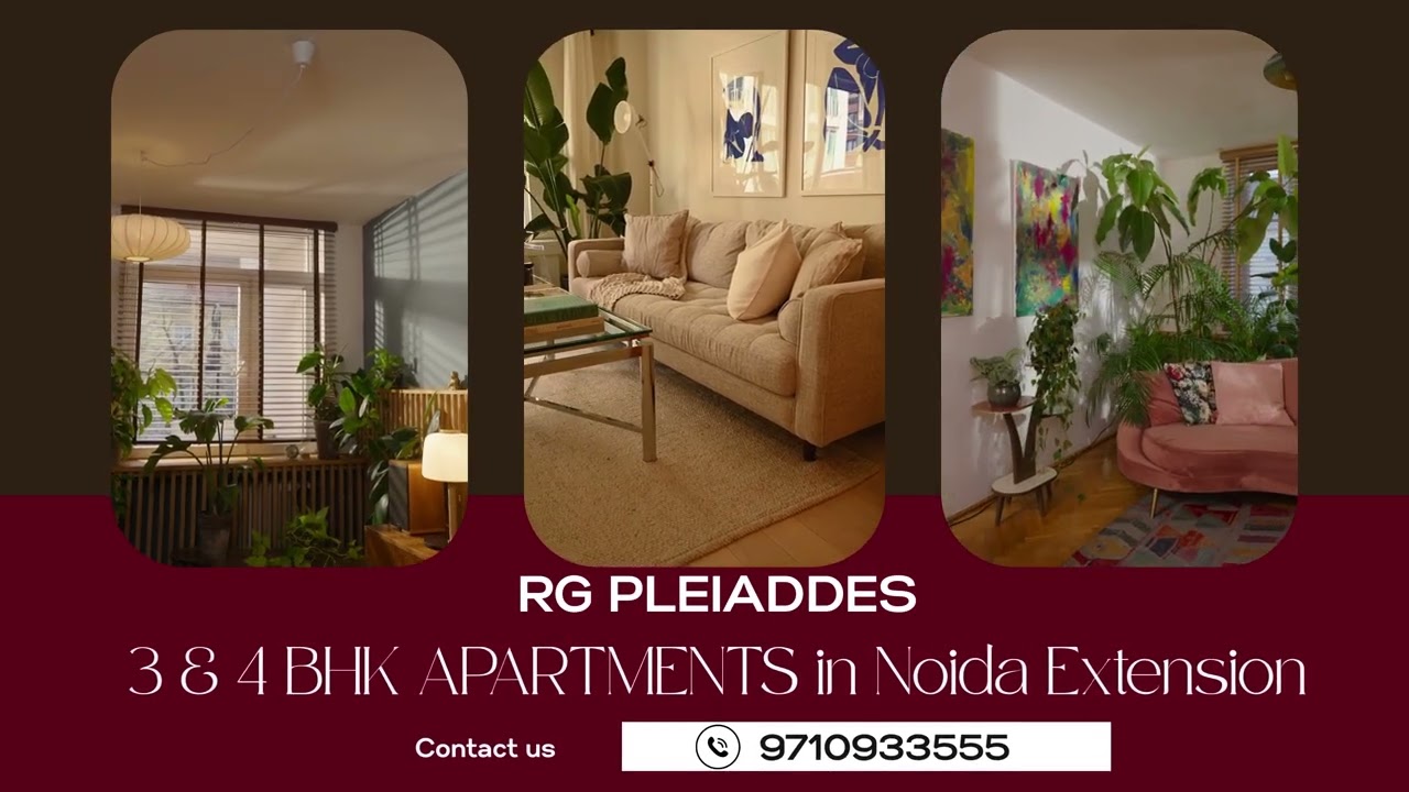 RG Pleiaddes Sector 1 Noida ☎️9710933555, Best Investment 3 and 4 BHK Apartments #rgluxuryhomes