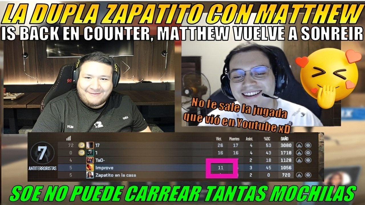 KINTEKA vs MATTHEW | reto CS2 | GAME 2 | MAPA MIRAGE