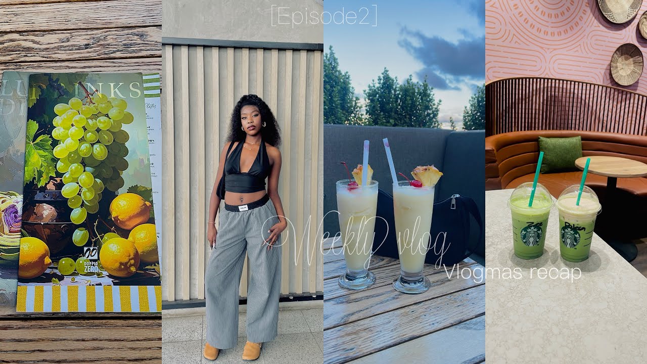 WEEKLY VLOG:Hair+Lashes installation,Haul,Lunch,Matcha run,Baking etc…|SOUTH AFRICAN YOUTUBER 
