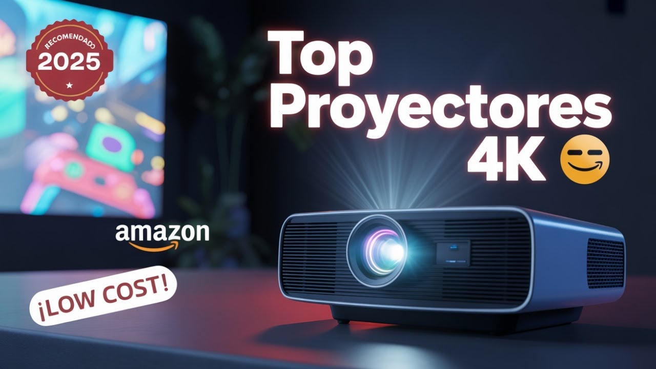 Proyectores 4K Econ&oacute;micos de 2025: &iexcl; Amazon Calidad Precio