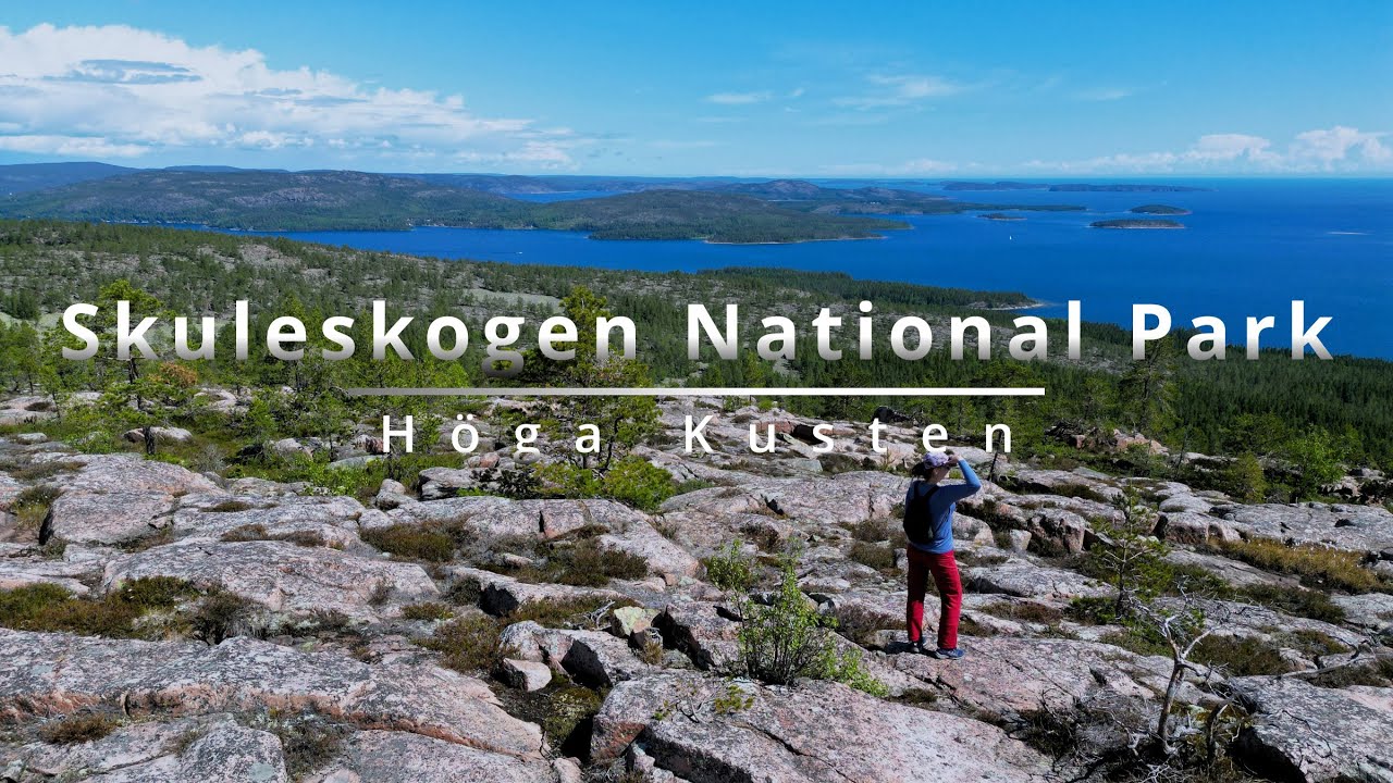 🌿 Skuleskogen | Höga Kusten the most beautiful trails | drone views