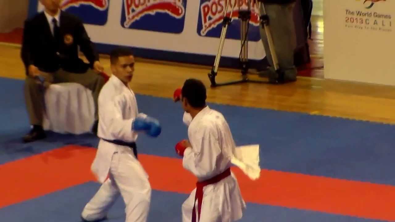 !!!Colombia Campeón!!! Medalla de oro Karate Do, José Ramírez, Juegos Mundiales Cali 2013