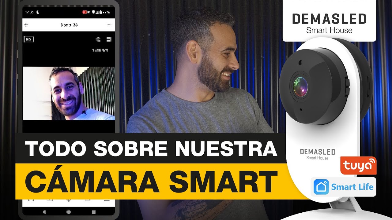 Tutorial Cámara Smart WIFI HD de Interior - DEMASLED