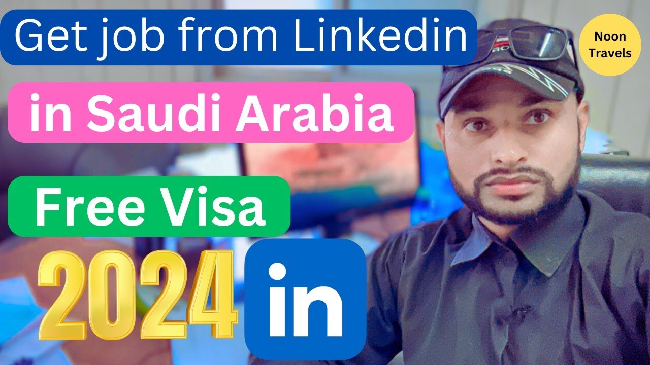 How to get a job in Saudi Arabia via LinkedIn | get a job through Linkedin ​⁠