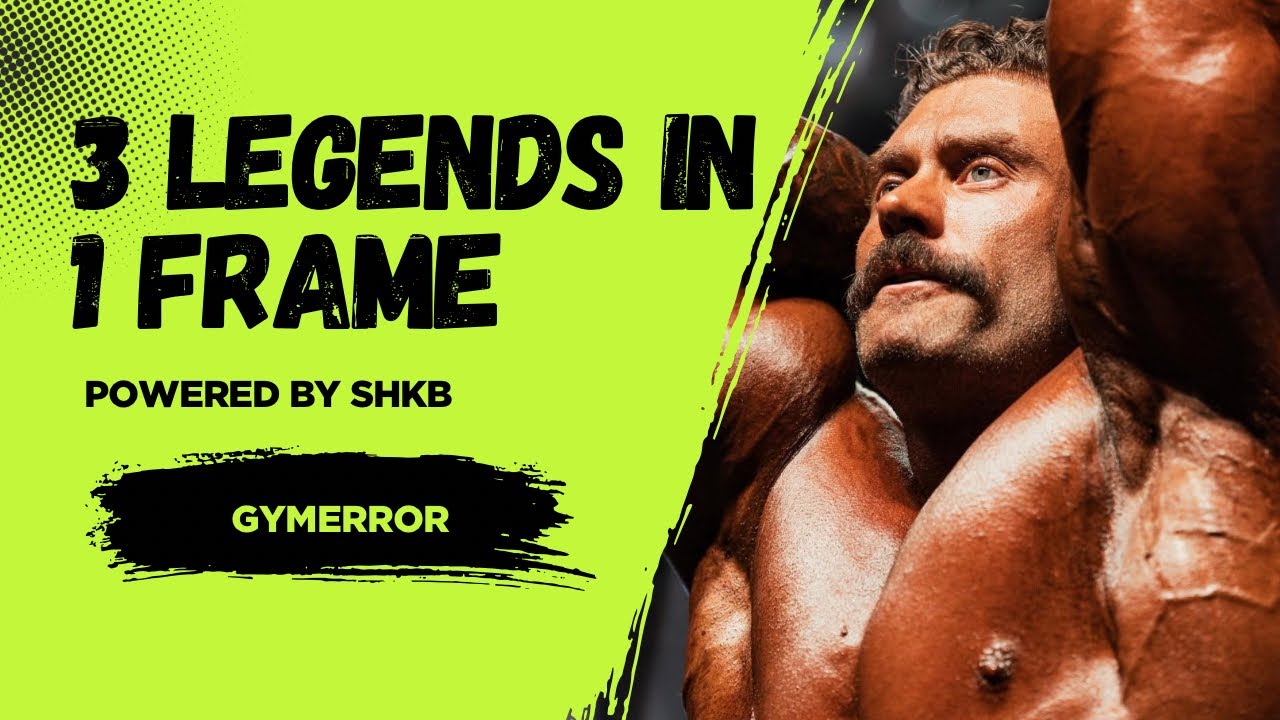 Nick Walker x Cbum x Andrei Deiu – 3 Legend. 1 Frame. PURE AESTHETICS 🔥💪