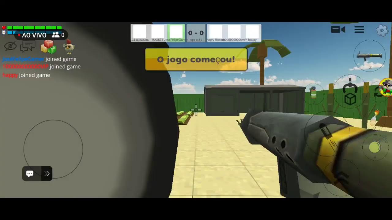 EVOLUINDO MINHA CONTA DO CHICKEN GUN [só que eu evolui nada]
