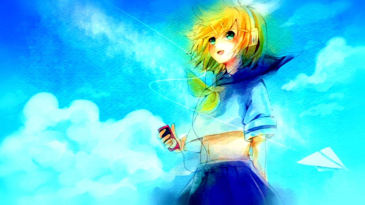 [Dixie Flatline] Blue Bicycle [Rin Kagamine]