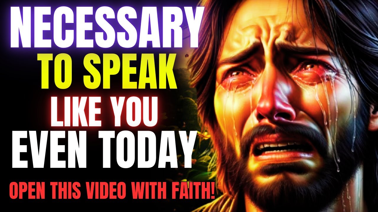 WARNING: GOD SPEAKS DIRECTLY TO YOU NOW! A MESSAGE THAT WILL CHANGE YOUR LIFE IN HOURS!