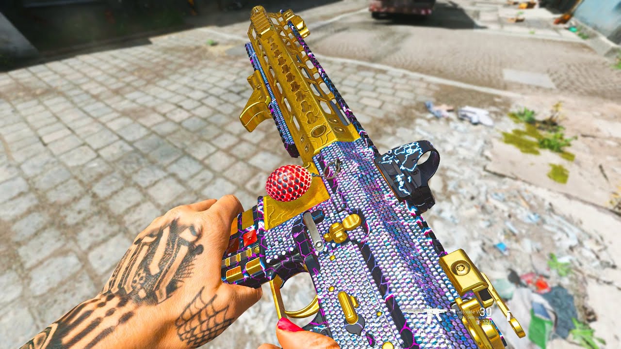 They think I'm HACKING with the **NEW** DIAMOND camo M4...