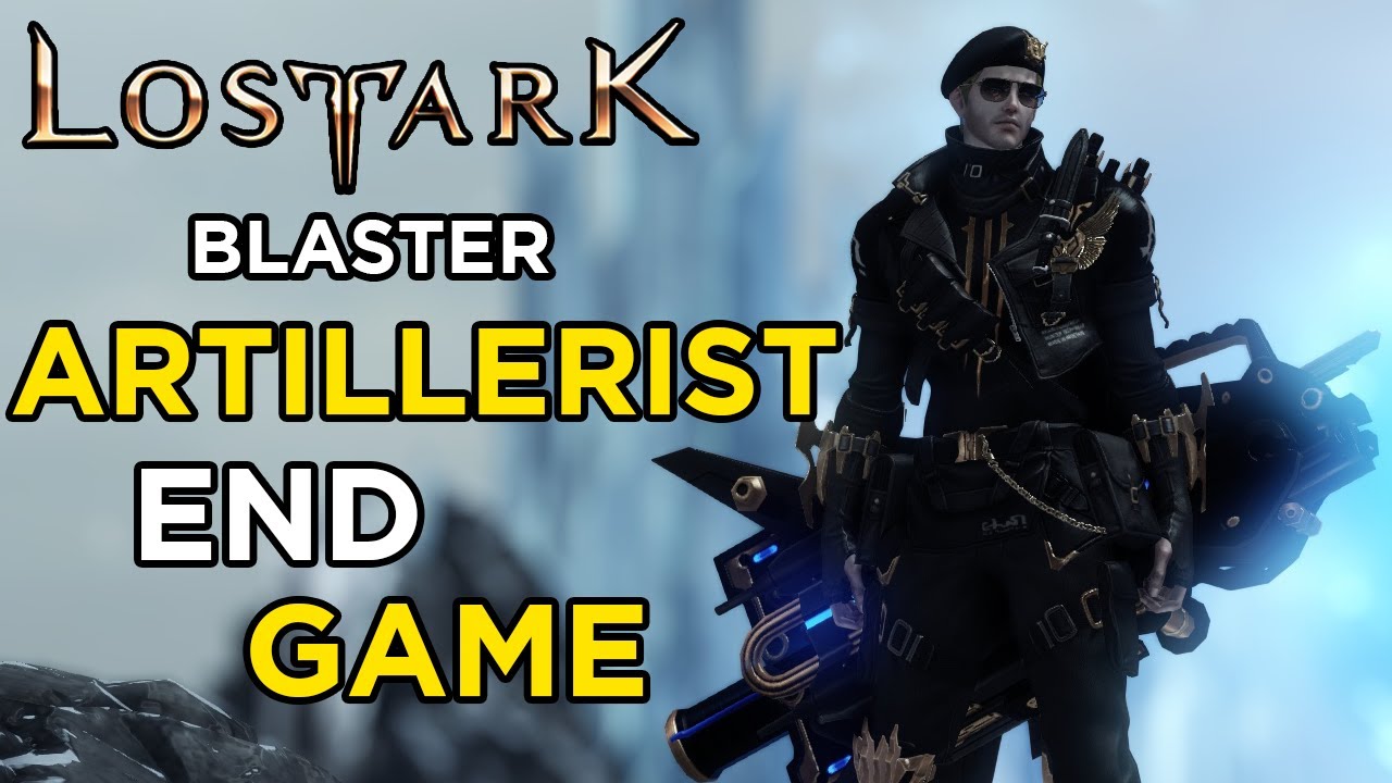 Lost Ark Artillerist Endgame Gameplay Demo | Blaster | Gunner