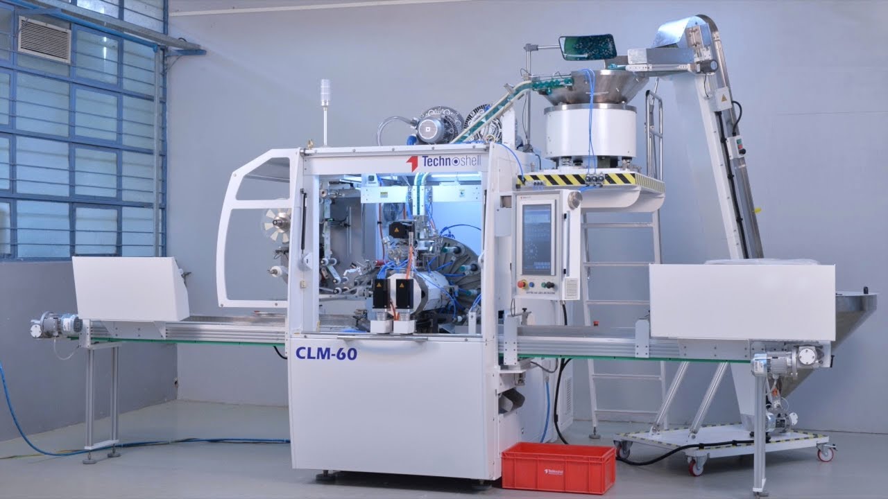 CLM 60 | Capping + Labelling machine by Technoshell