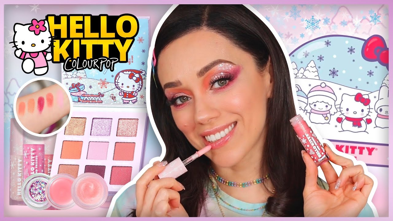 HELLO KITTY: MAQUILLAJE DEMASIADO CUTE!!!😍