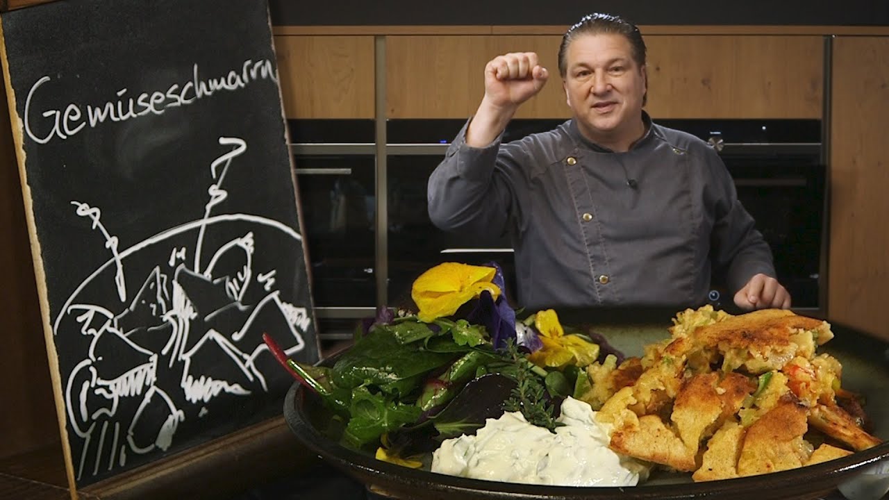 Gemüseschmarrn - Deftiger Kaiserschmarrn mit Frühlingsgefühlen | Das schnelle Gericht