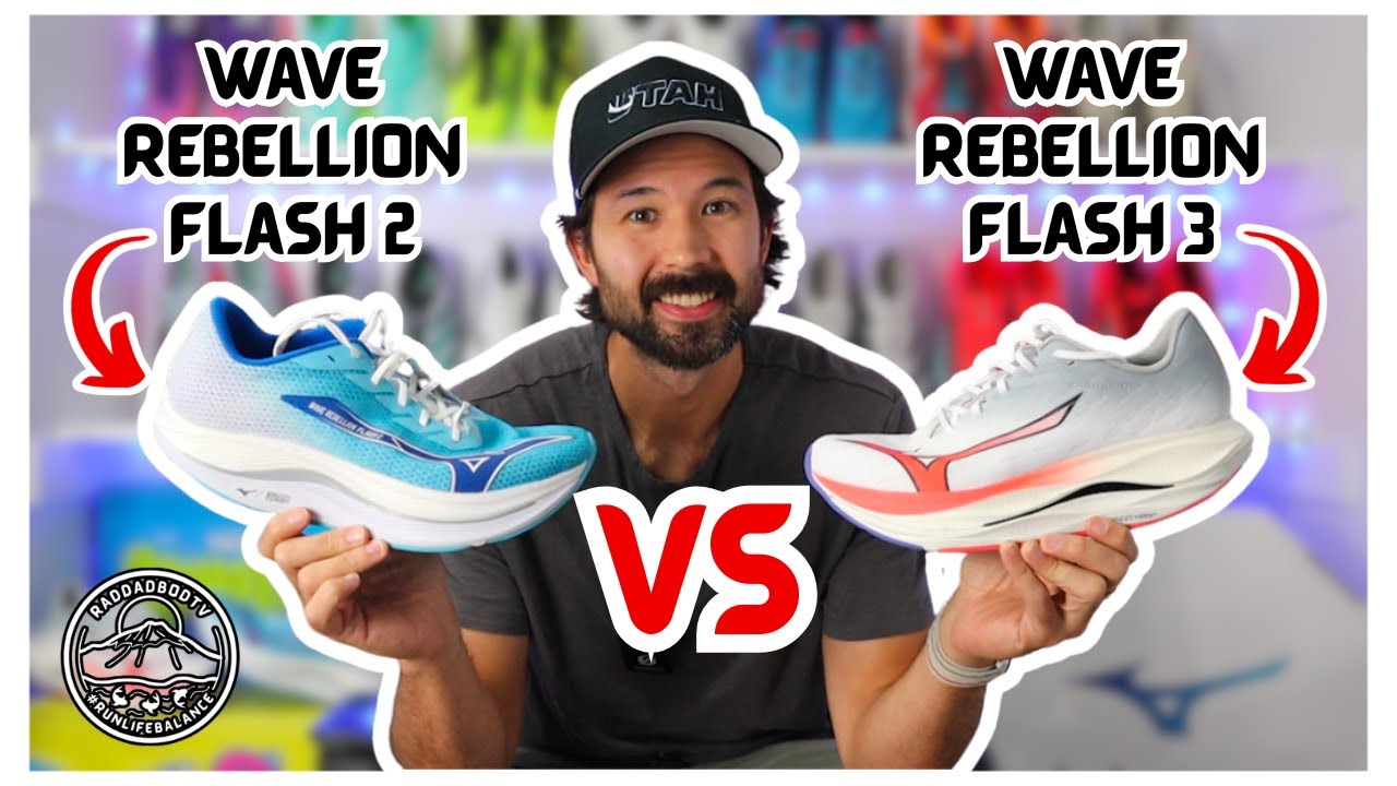 Mizuno Wave Rebellion Flash 3 vs Wave Rebellion Flash 2