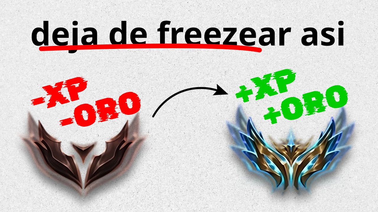 TODO lo que NECESITAS para FREEZEAR | Gu&iacute;a Challenger Top Lane