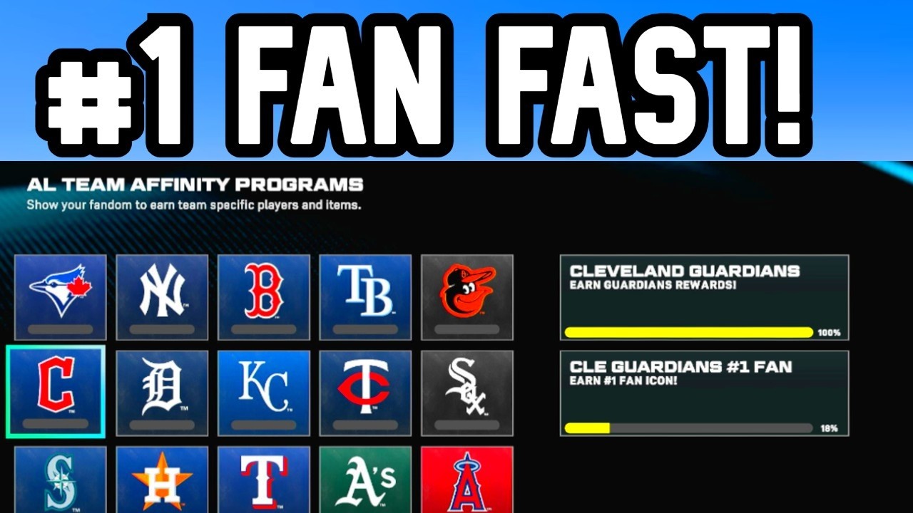 САМЫЙ БЫСТРЫЙ способ закрыть программу #1 FAN TEAM AFFINITY в MLB The Show 26!