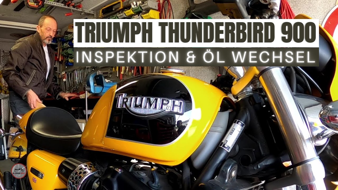 Öl- und Filterwechsel bei der Triumph | Tipps und Tricks | Triumph Thunderbird 900
