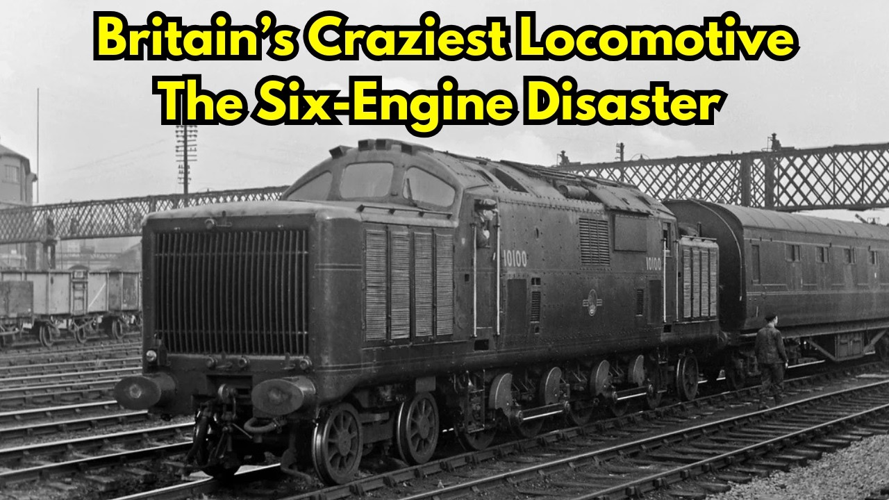 Britain’s Craziest Locomotive - The Six-Engine Disaster That Shook the Rails. #railway #fyp #crazy
