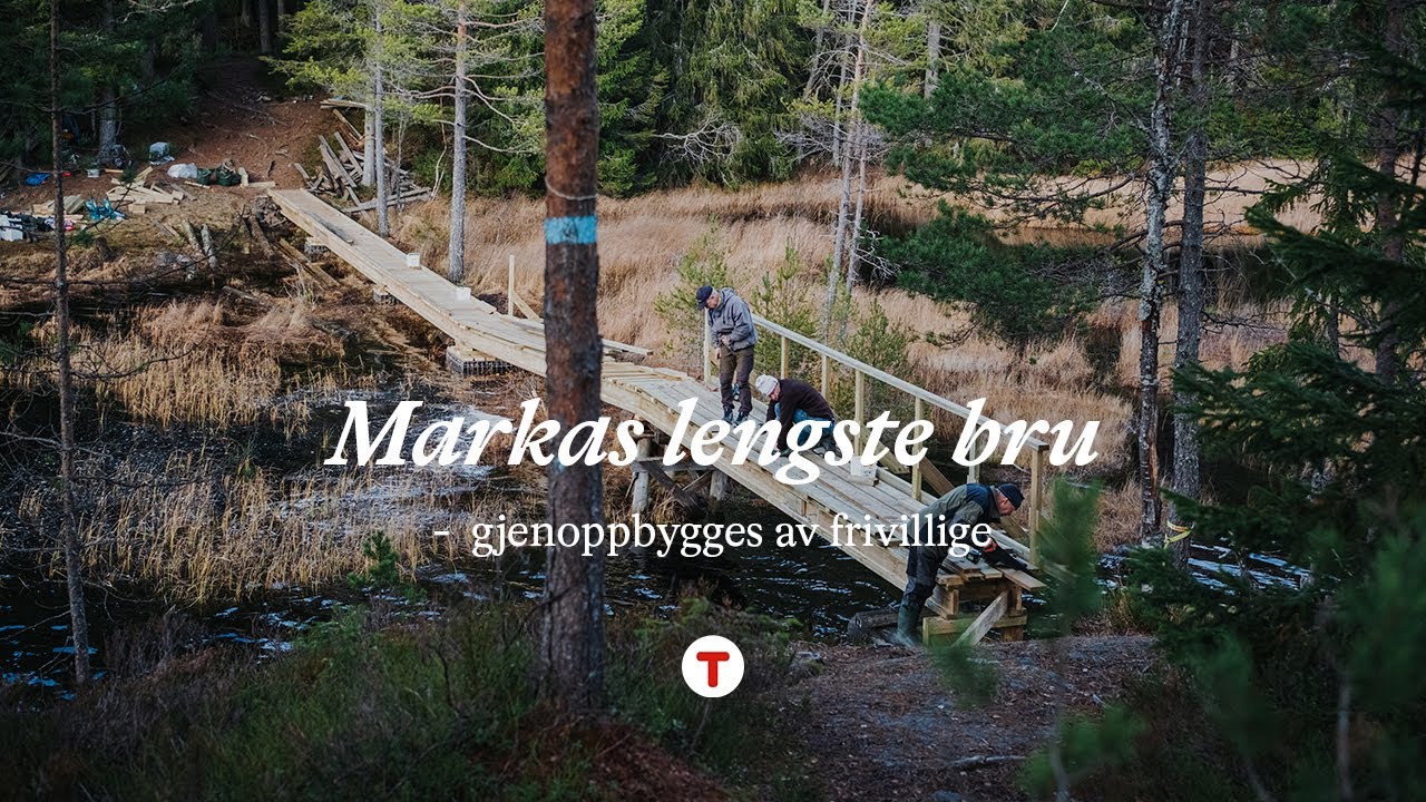 Gjenoppbygger Markas lengste bru på Romeriksåsene