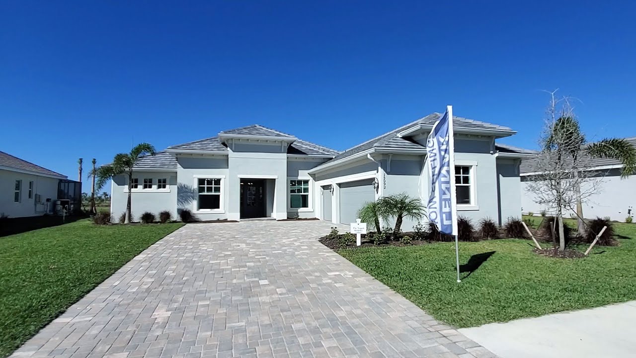 The Napoli II Estate Home built by Lennar