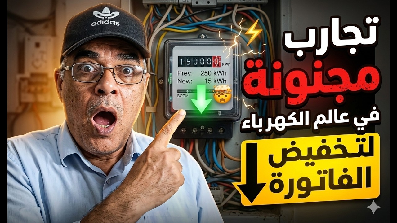 10 أفكار مجنونة لكنها عبقرية لتقليل فاتورة الكهرباء إلى النصف!