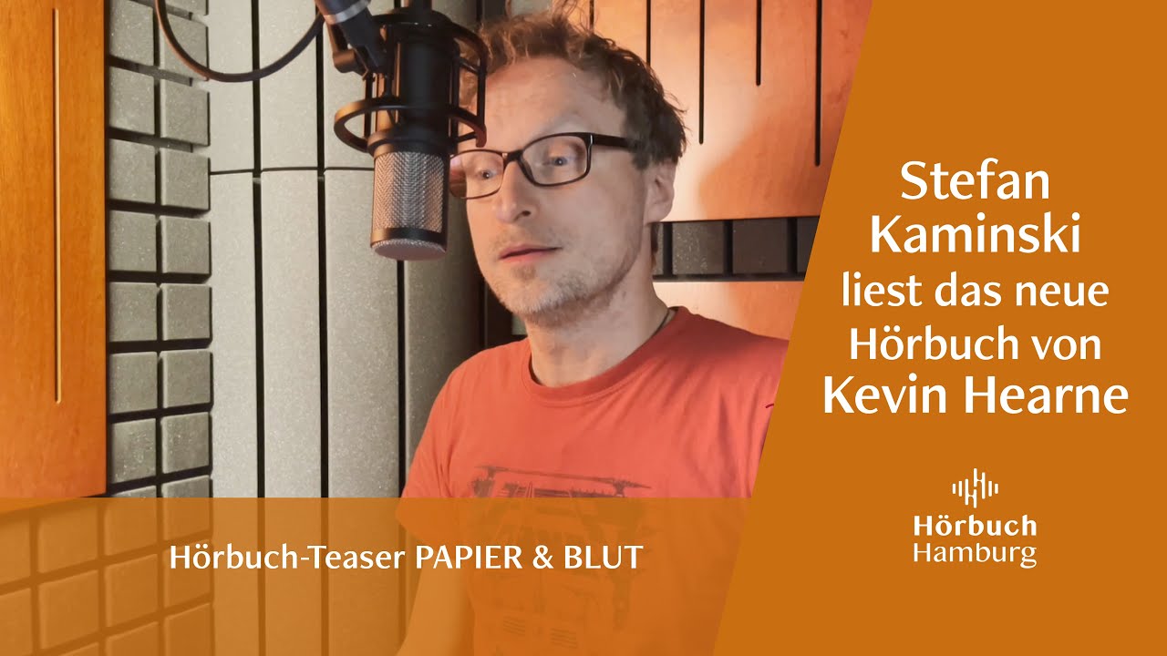 Hörbuch-Teaser: Stefan Kaminski liest »Papier & Blut« von Kevin Hearne