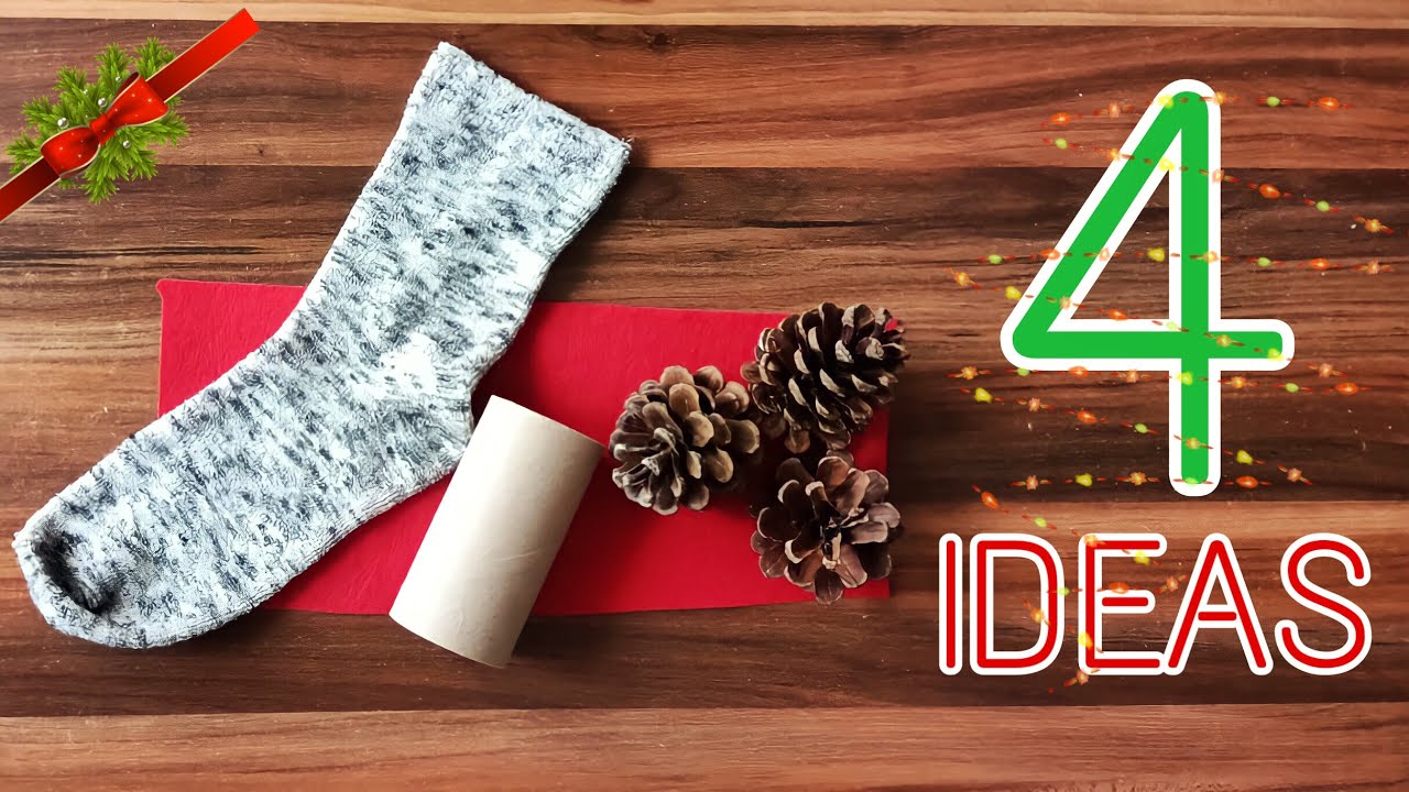 Дешевые и простые рождественские поделки 4 🎄🎅🏻