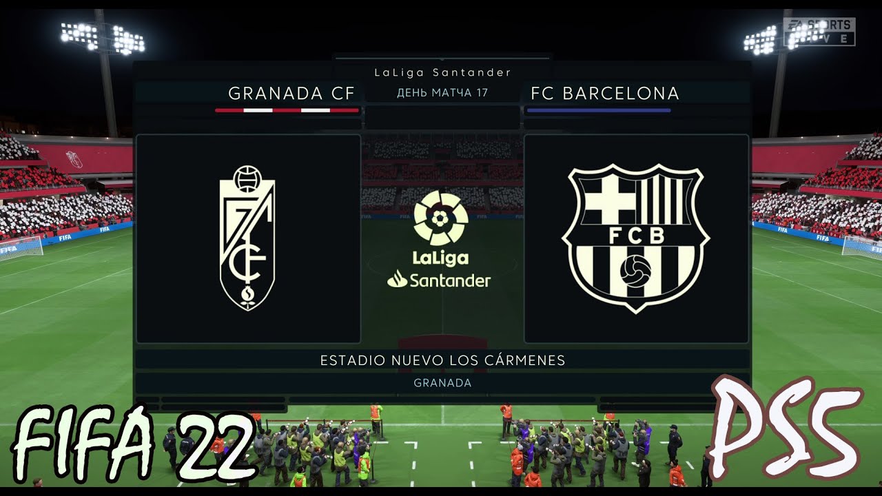 FIFA 22 PS5 | Granada vs Barselona | La Liga 202122 | Gameplay