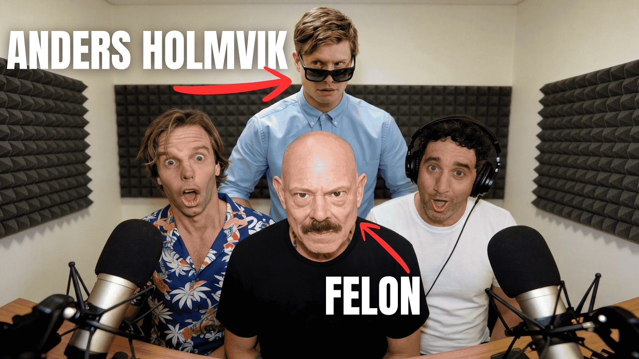 We tried to help a felon start a podcast… (ft. Anders Holm)