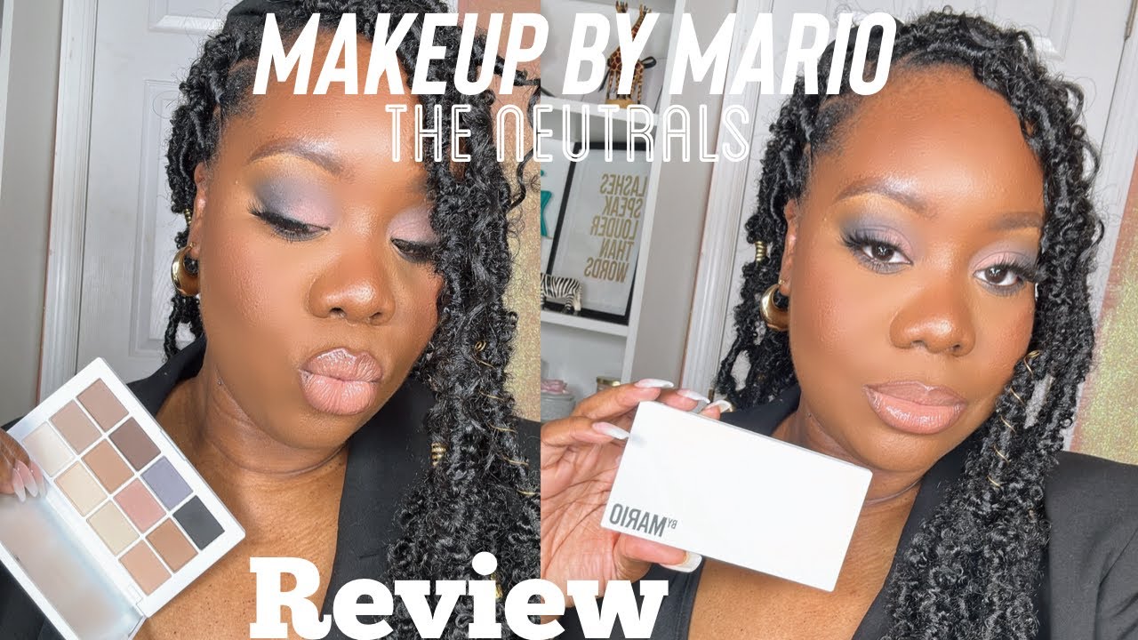 New! Makeup by Mario The Neutrals Eyeshadow Palette Review | Allurebyash