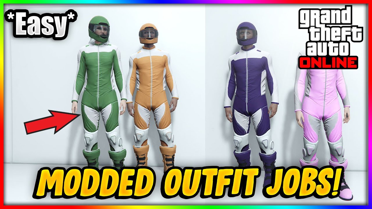 🔥 GTA 5 Modded Outfit Jobs! 🏍️ Adversary Biker Suits (PSN/Xbox) 🎮