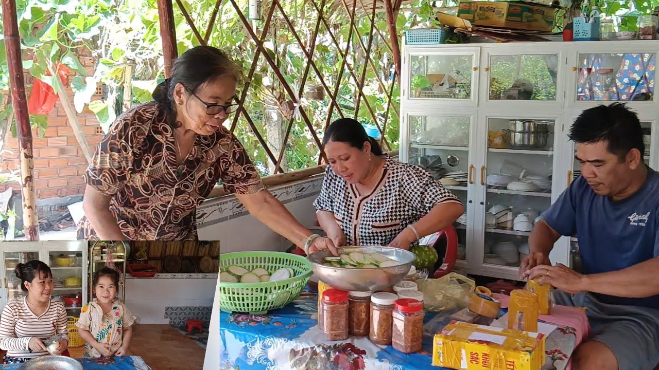 Lần Đầu Gia Đình Mới Thưởng Thức Món Mì Bé Tâm Chế Biến HTMT & Family 