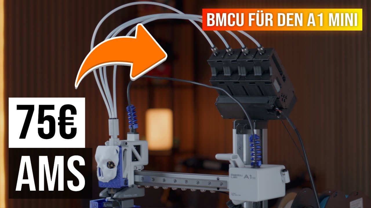 Kostengünstiges Filamentsystem - BMCU Ams Lite für den Bambu Lab A1 und A1 Mini