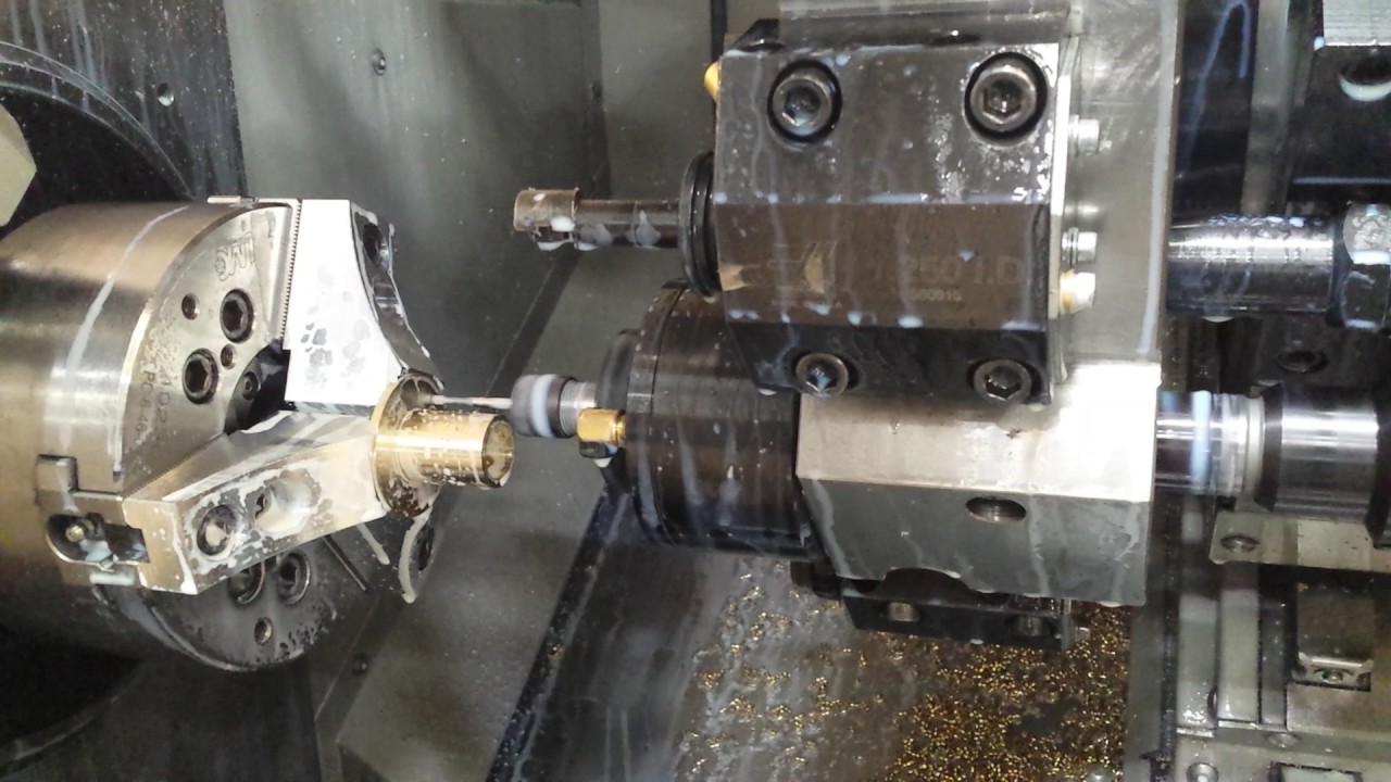 Live tools on the Haas ST-10Y