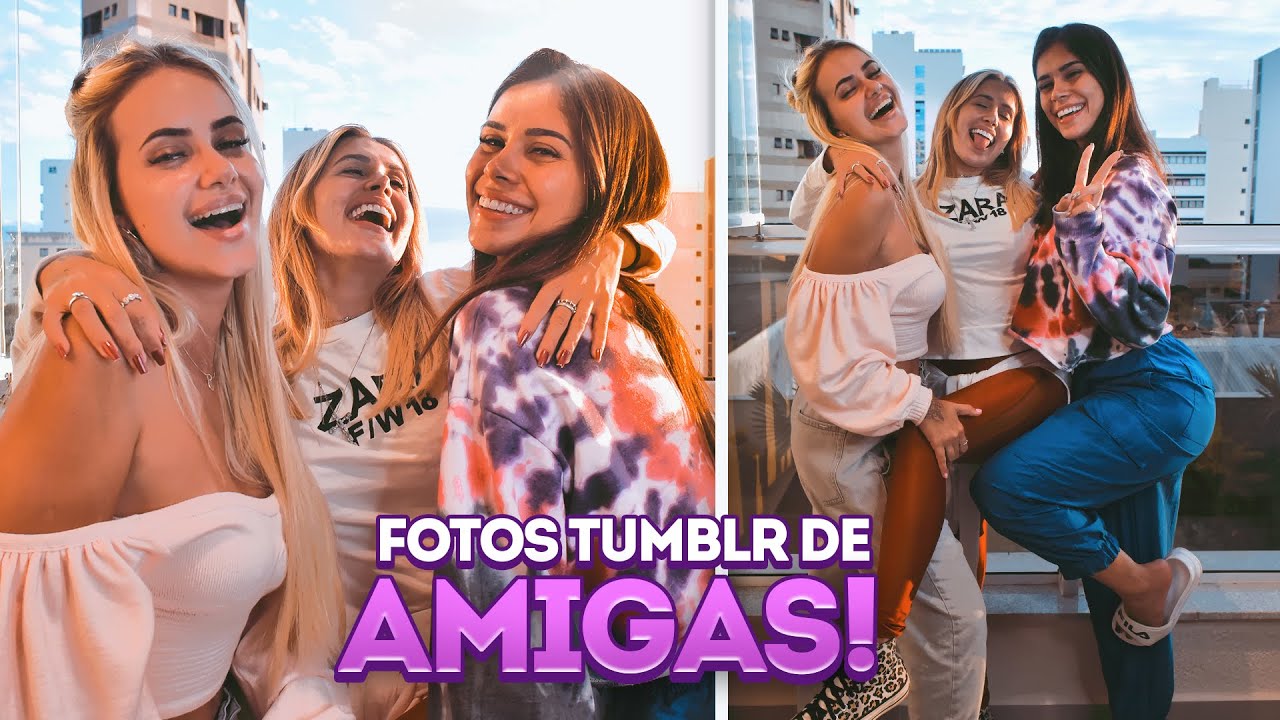 REPRODUZINDO FOTOS TUMBLR COM AMIGAS!!!