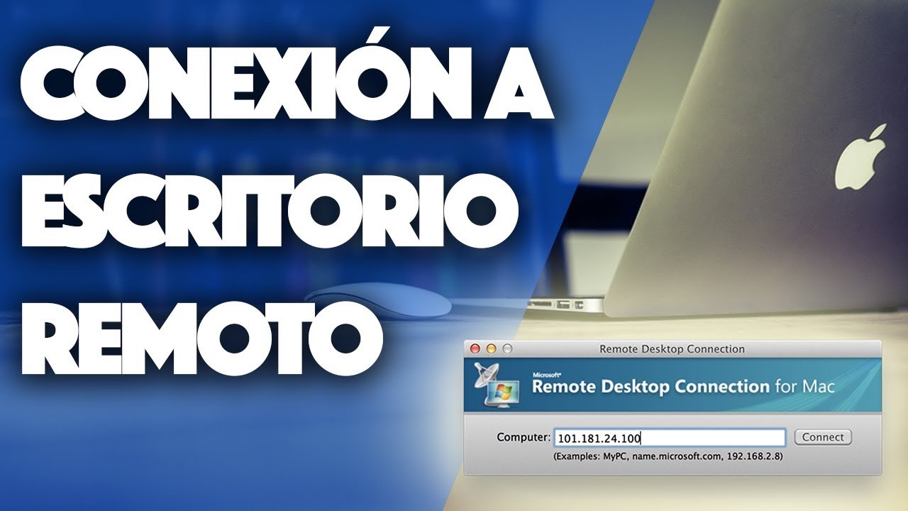 Con&eacute;ctate al Escritorio Remoto en Mac