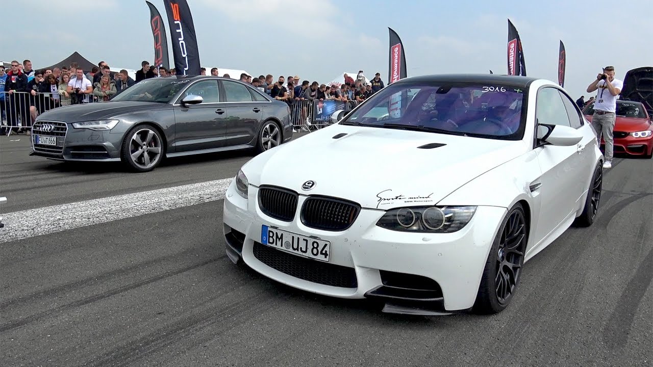 BMW M3 E92 G-POWER V8 KOMPRESSOR vs Audi S6