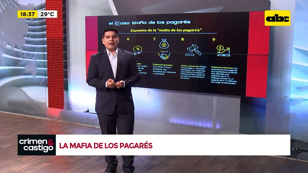 El caso: así opera el esquema de la “mafia de los pagarés”