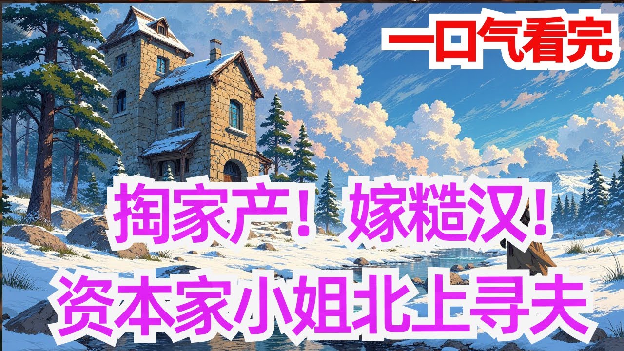 完结《掏家产！嫁糙汉！资本家小姐北上寻夫 》一觉醒来，苏酥成了年代文里恶毒娇纵的资本家大小姐。 瞧不上军官未婚夫，就直接当面侮辱，逼他退婚！被渣爹继母哄骗签下财产转让协议后，却惨遭抛弃！ 最后无路可走