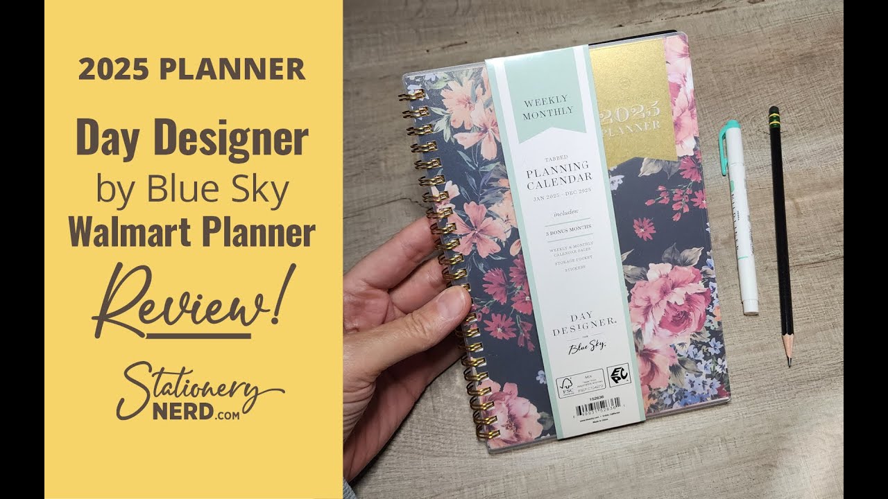 2025 Planner Showdown  |  REVIEW - Day Design by Blue Sky Walmart Planner