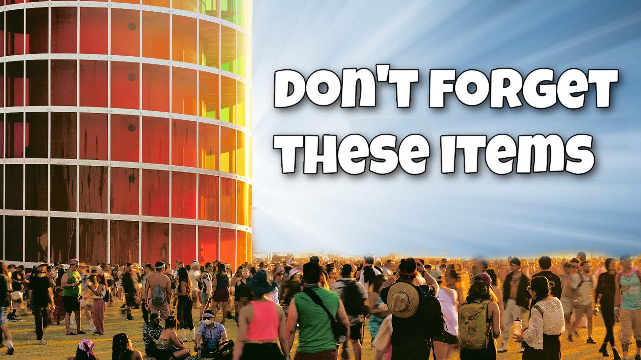 Coachella - 24 Items YOU NEED to Survive