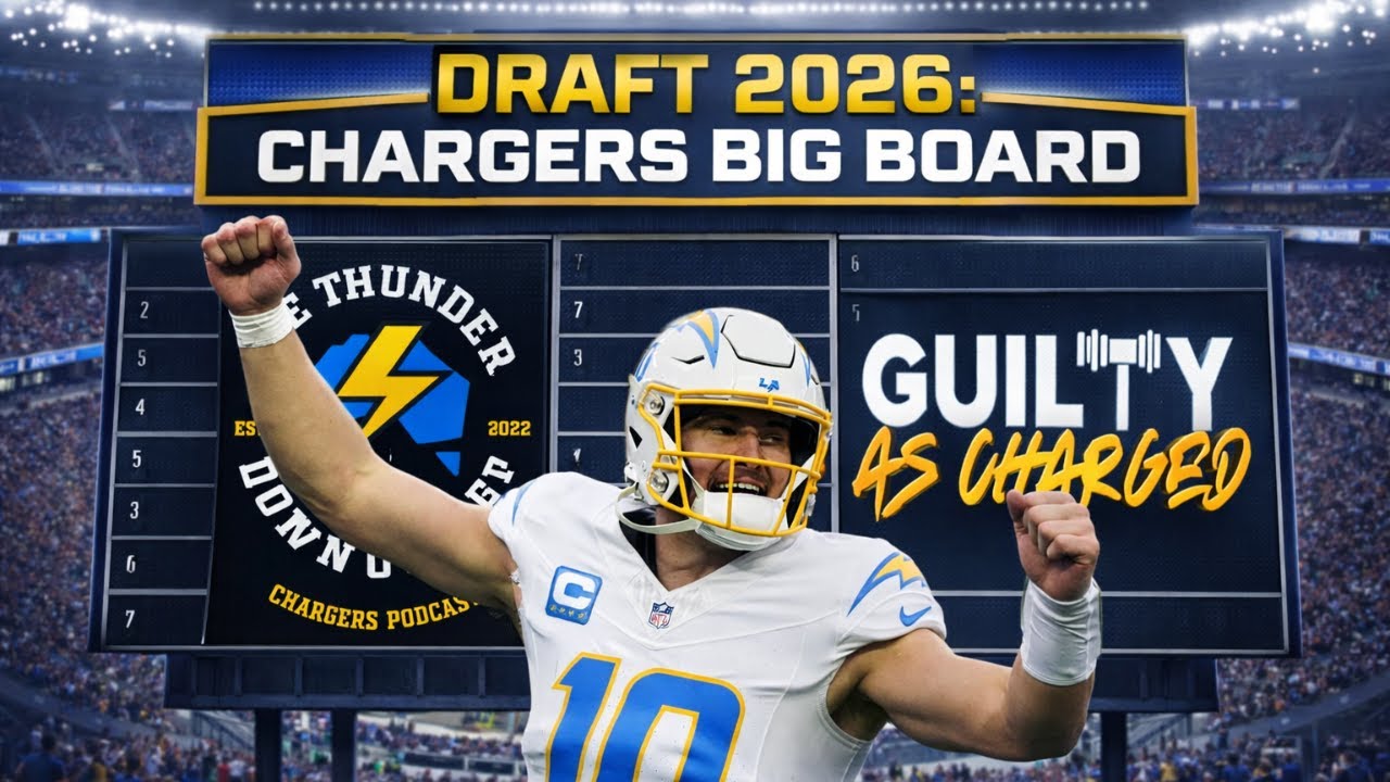 В штабе Chargers по драфту участвуют команды Guilty As Charged и TDU!
