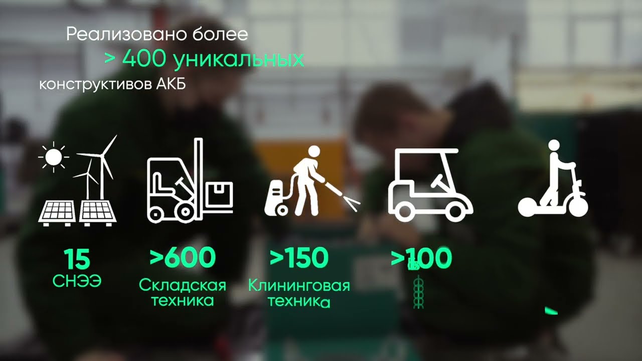 Advanced Energy - разработка и производство тяговых АКБ для складской, клининговой и другой техники.
