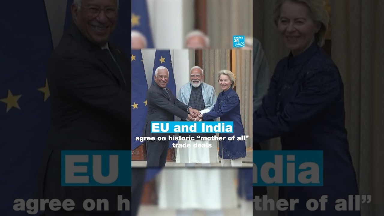 India and the EU agree on 